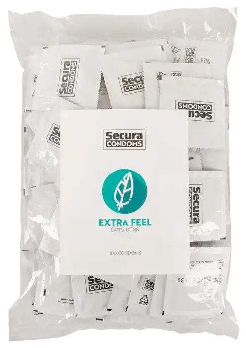 Secura Extra Feel Ultra-thin Condoms – 100 pcs