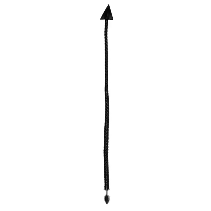Metal Anal Plug Devil's Tail – Black