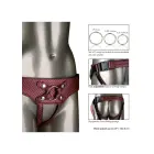 The Regal Empress Faux Leather Harness – Red — Photo 4