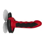 Silicone Fusion Komodo E-Stim Dildo - Red — Photo 3