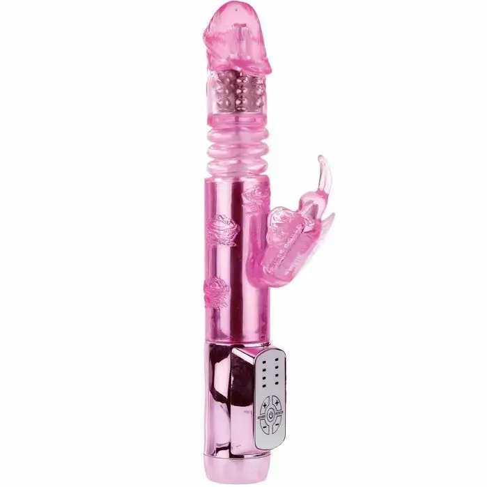 BAILE US Rabbit Throbbing Butterfly truša vibrators – violets