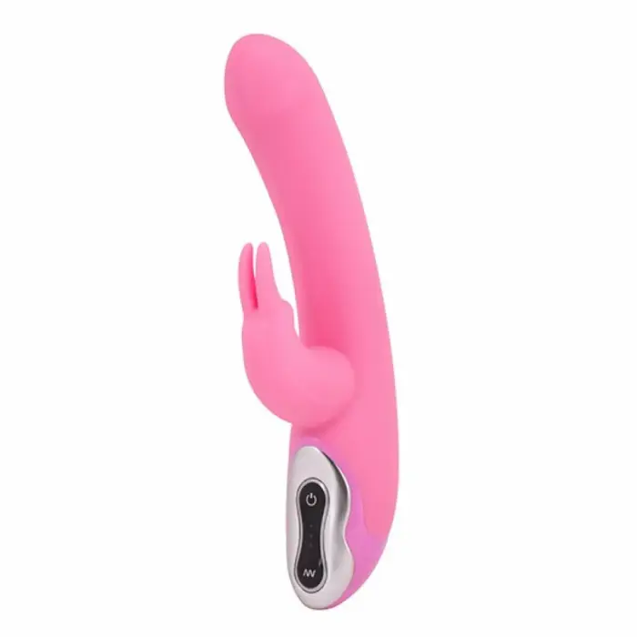 Кролик-вибратор Vibe Therapy Tri Rabbit – 21 см (8.3″) – розовый
