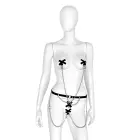 Leather Hip Belt and Rings with 4 Clamps Фото num