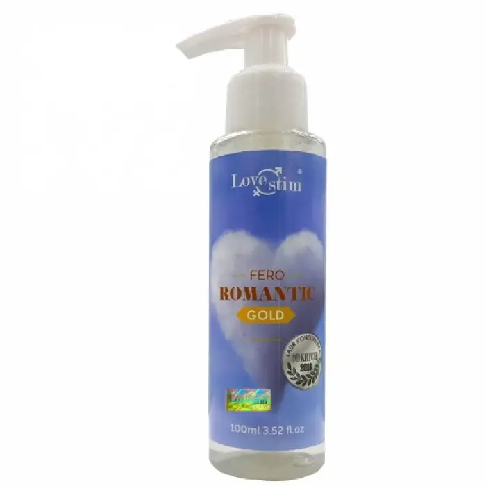 FERO Romantic Gold erotiskā masāžas eļļa – kokosriekstu aromāts – 100 ml