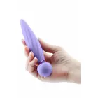 Sugar Pop Twist – sukamas intyminis prietaisas – violetinis – silikonas – 16 cm — Nuotrauka 3