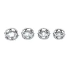 Kiotos Torture Glans Ring 30 mm – sudraba Foto 5