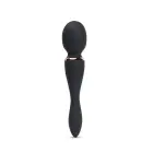 Lokāms Alluvion XLR8 wand vibrators ar diviem motoriem – melns — Foto 1