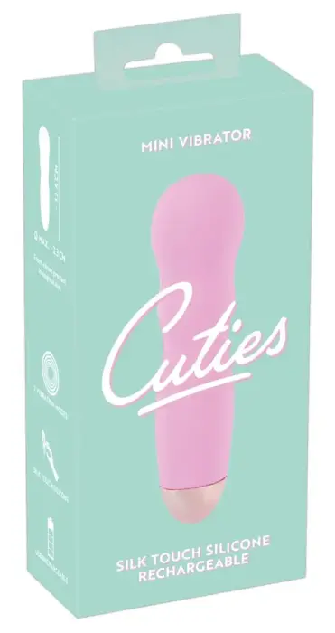 Cuties Mini Vibrator – 12.4 cm (4.9″) – Pink