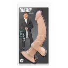 Coverboy The Boss Man – realistic PVC intimate device with suction cup – black – 26.6 cm — Photo 1