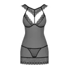 Obsessive кружевная сорочка со стрингами – S/M Фото num