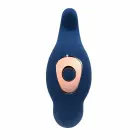 Evolved True Blue dviejų variklių vibruojantis masažuoklis – 14.7 cm – Mėlynas — Nuotrauka 8