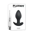 Playboy Pleasure Plug and Play anālais spraudnis – 10.3 cm – Melns — Foto 10