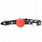 KINK Red TPE Ball Gag 4 cm – Adjustable Strap — Photo 3