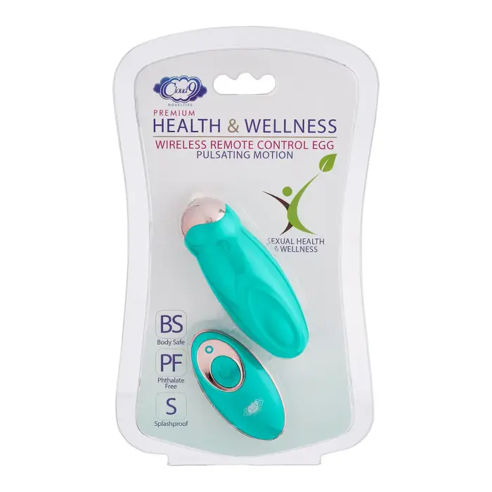 Wireless Remote Control Egg Vibrator with Pulsating Motion – 8 cm (3″) – Pink
