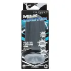 Milk Master Grip-N-Stroke vibruojantis vaginos masturbatorius su siurbtuku – pilkas — Nuotrauka 2