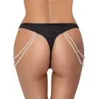 Cottelli LINGERIE Rio stringi ar pērļu ķēdītēm – M/L — Foto 4
