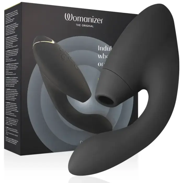 Womanizer Duo 2 воздушно-импульсный стимулятор – 20.4 cm (8″) – черный