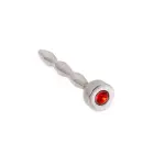 Penis Plug Justin – Red Stone Gem – 7.1 cm (2.8″) — Photo 1