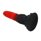 Power Monsters Fire Dragon – 24.5 cm (9.6″) rievots monster dildo – Sarkans — Foto 6