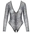 Cottelli Lingerie Body Snake Transparent Powernet Bodysuit – XL — Photo 4