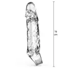 TOYJOY Get Real Extension Sleeve – 16 cm (6.3″) – Clear — Photo 2