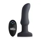 Inflatable Curved Vibrating Silicone Butt Plug – 15 cm (5.9″) — Photo 5