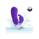 Вибратор-кролик Thicc Chubby Deep Thrust Bunny – фиолетовый — Фото 8