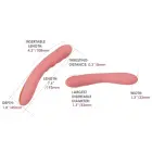 Ava Neo Thrusting Vibrator – 19.6 cm (7.7″) – Pink — Photo 8