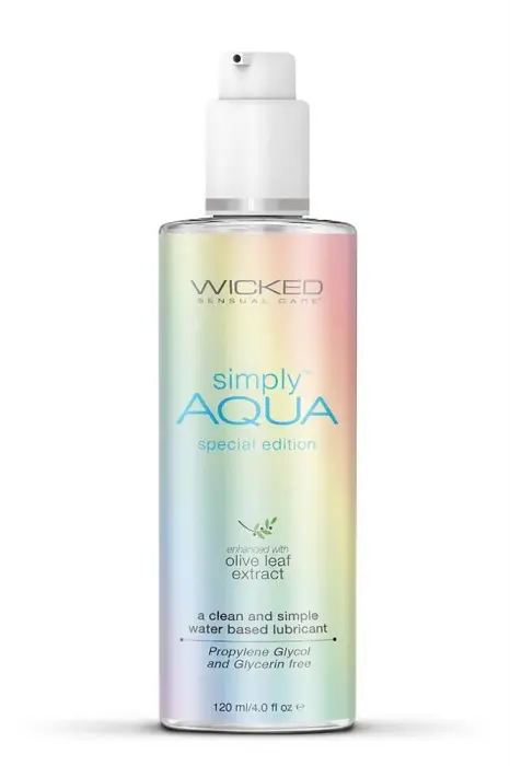 Wicked Simply Aqua Special Edition Water-based Lubricant – 120 ml