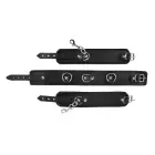 Leder Hals- und Handfessel Foto 3