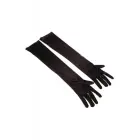 Paris Hollywood pikad satiinist kindad – mustad – One size — Foto 4
