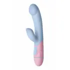 FemmeFunn FFIX Rabbit Dual-Action Vibrator – 20.3 cm (8″) – Blue — Photo 2