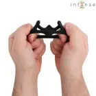 INTENSE Nikolaj Adjustable Ring Model 8 – U-Shape, Flexible, Black — Photo 4