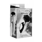 Black Rose anālais spraudnis – L – Melns — Foto 1