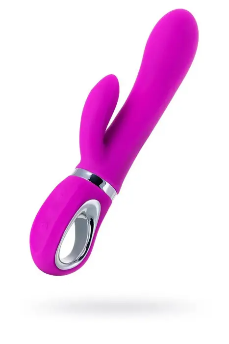 JOS JOLY вибратор с клиторальным стимулятором и режимом WOW – 19.6 cm – розовый