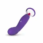 EasyToys Intimate Vacuum System & Dual-Ended dubultais vibrators – violets — Foto 6