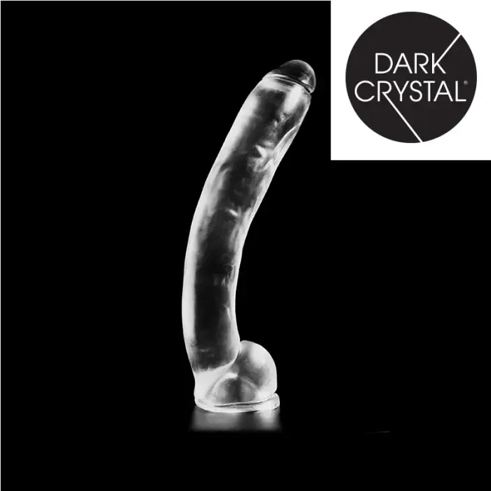 Dark Crystal Clear Dildo – 20 cm (8″)