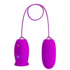 Двойной вибратор Pretty Love Daisy Dual Egg – фиолетовый — Фото 2