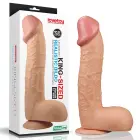 Legendinis karališko dydžio realistiškas dildo – 26.7 cm (10.5″) – Rožinis — Nuotrauka 1