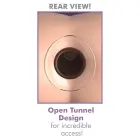 AFE Mega Anal Gaper – 12.2 cm – Caurspīdīgs Foto 3