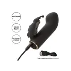 Raven Butterfly mini dubultais G-punkta vibrators – melns — Foto 8