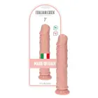 Claudio reālistisks dildo ar piesūcekni – 20 cm (8″) – Miesas krāsa — Foto 1