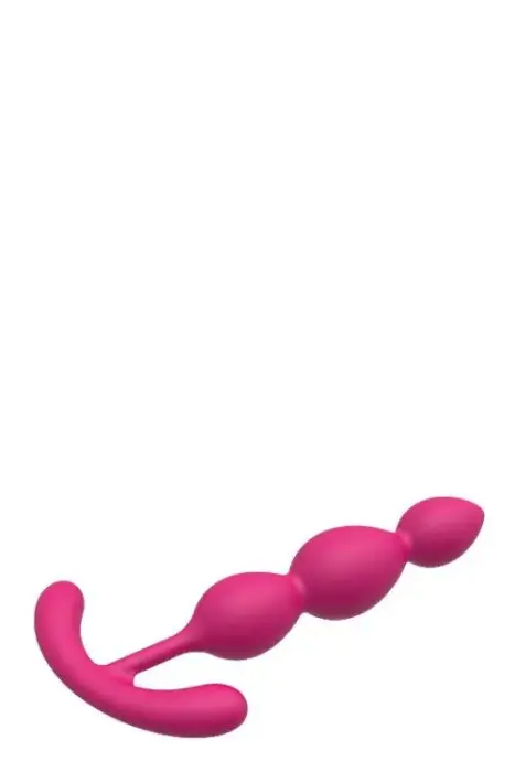 CHEEKY LOVE SILKY SMOOTH T-TEARDROP dildo – 14 cm (5.5″) – Skaidrus Photo