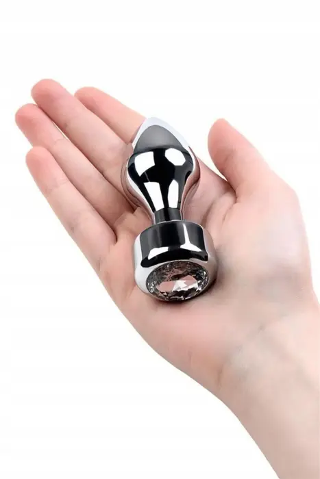 Metal by TOYFA anālais spraudnis – 9.5 cm – Pelēks Foto 2