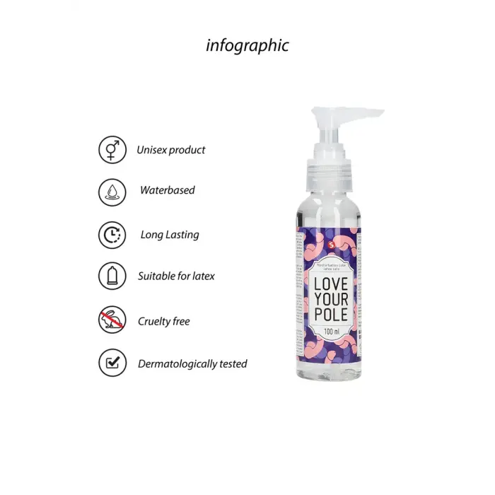 S-Line Love Your Pole Water-based Lubricant – 100 ml