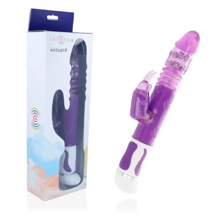 INTENSE Estuard Up&Down Rotator вибратор – 30 см (11.8″) – фиолетовый