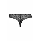 Christine Marzia – elastīgas mežģīnes string ar atvērtu soli – melns – XXL — Foto 5