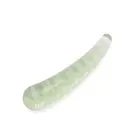 Stikla izliekts dildo - tumsā spīdošs — Foto 4