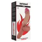 Pierced Punisher vibruojantis dildo – kūno spalva — Nuotrauka 2