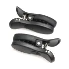 Dark Grip - Vibrating Nipple Clamps – Black — Photo 5